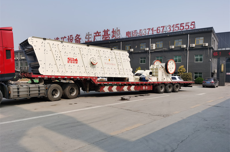 長石砂巖成套設(shè)備發(fā)貨圖