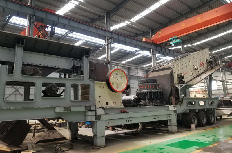 輪胎移動(dòng)石頭破碎機(jī)，免安裝