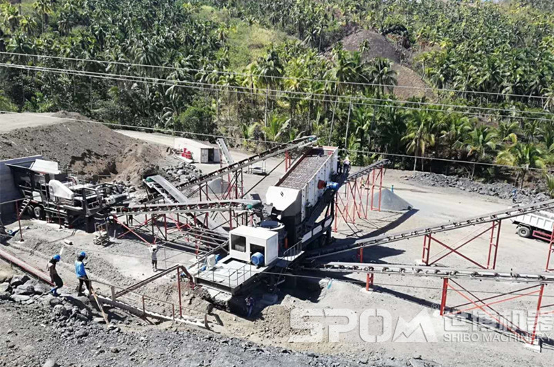 移動(dòng)式破石子生產(chǎn)線