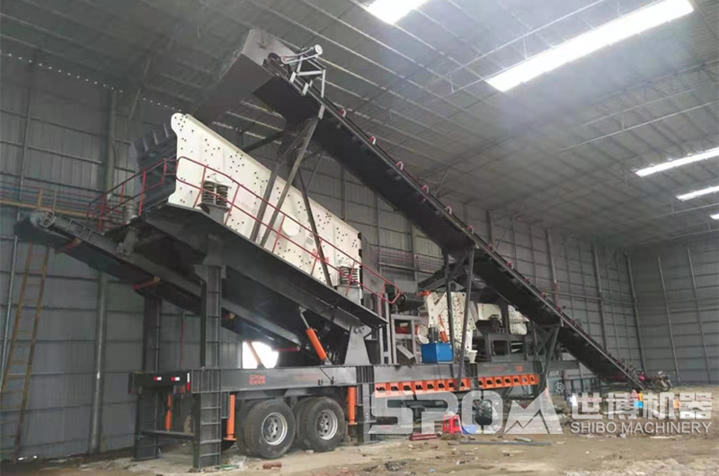 三組合移動粉碎篩分一體機(jī)