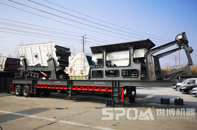 輪胎式移動破碎篩分機