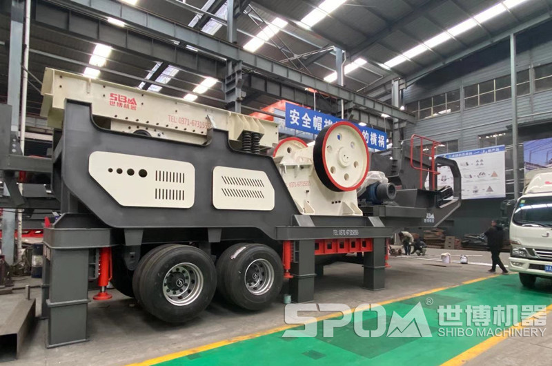 世博輪胎式粗碎系列移動破碎站