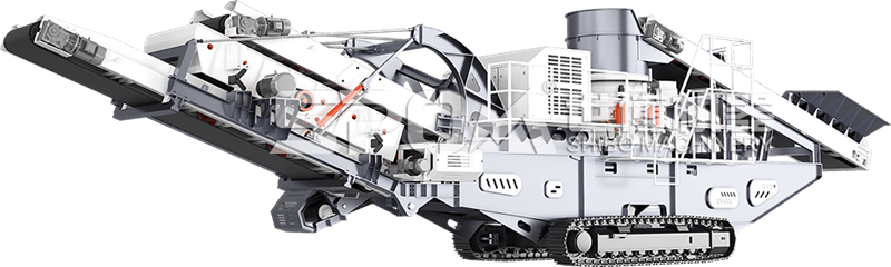 履帶移動圓錐破碎站結(jié)構(gòu)圖