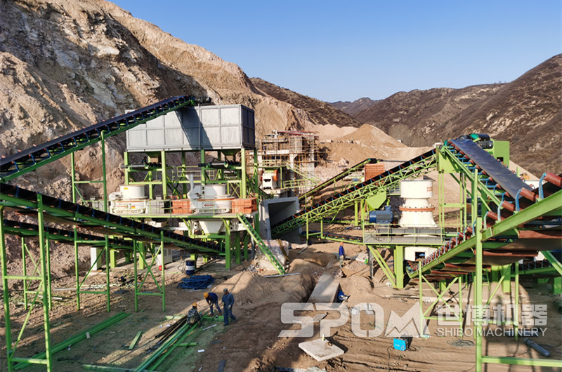 玄武巖破碎現(xiàn)場(chǎng)圖