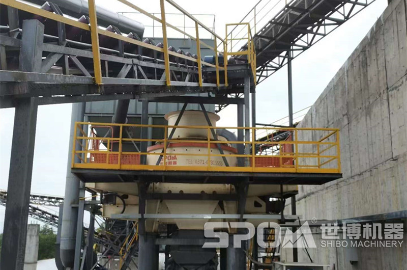 客戶現(xiàn)場實拍，沖擊式制砂機