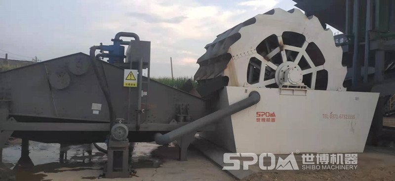 細(xì)砂回收機(jī)，一般搭配洗砂機(jī)使用